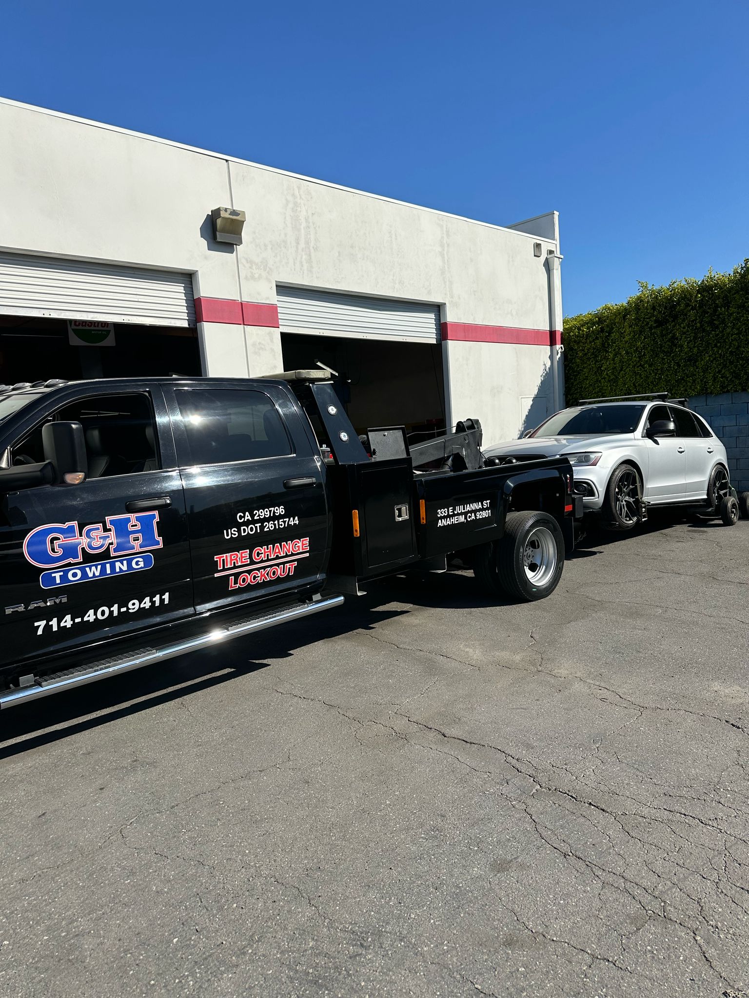 Tow truck near me anaheim